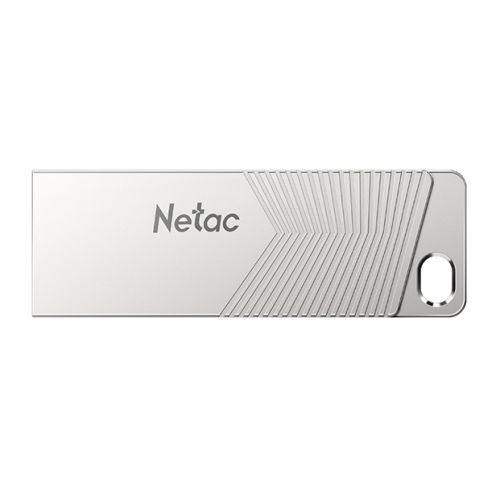 Netac 128GB USB 3.2 Flash Drive - Zinc Alloy Metal, 150MB/s, Pearl Nickel Netac 128GB USB 3.2 Flash Drive - Zinc Alloy Metal, 150MB/s, Pearl Nickel